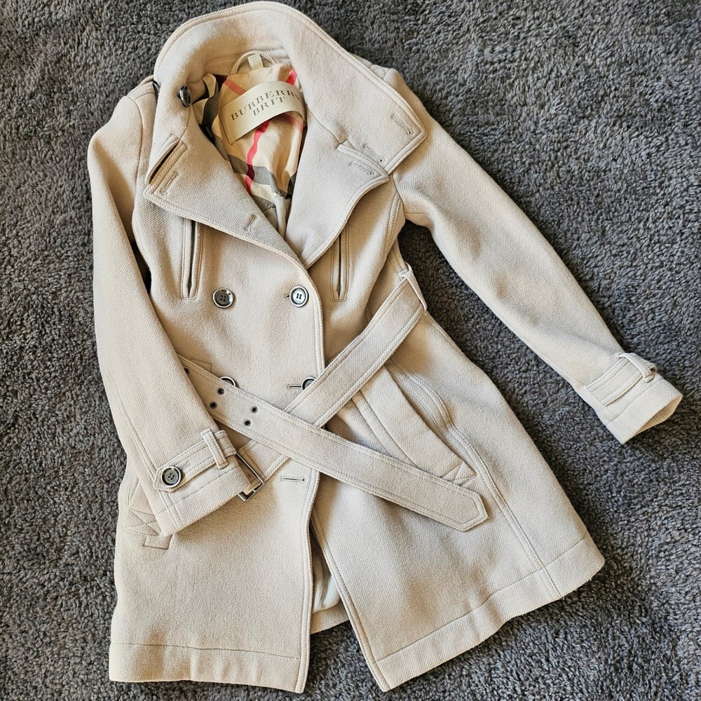 Burberry Classic Cream Trench Coat